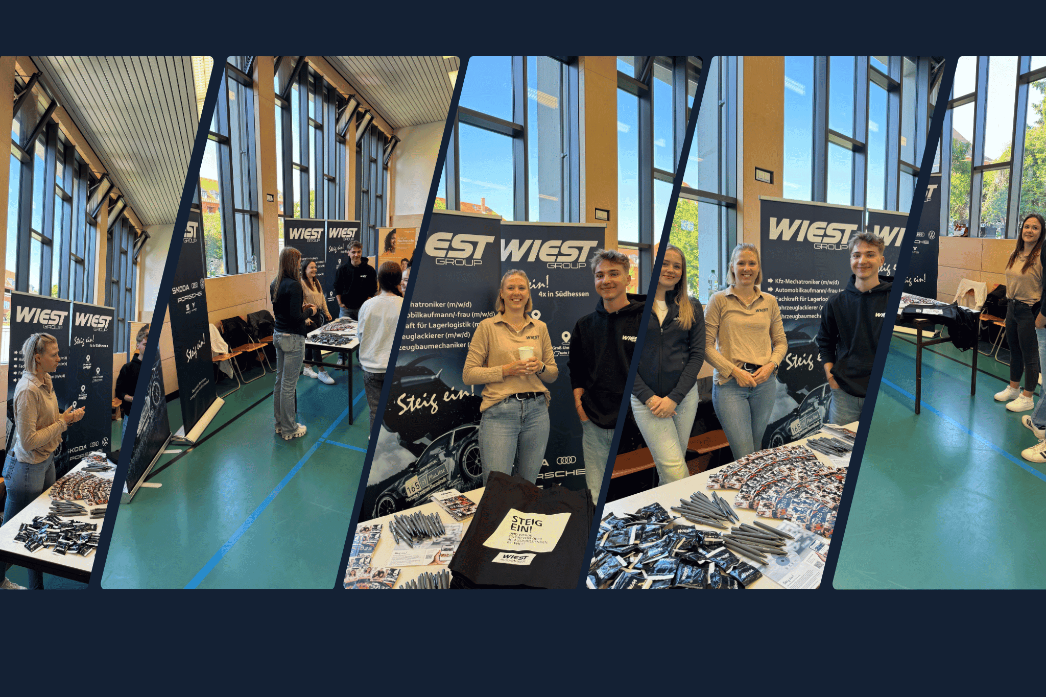 Ausbildungsmesse in der Bernhard-Adelung-Schule